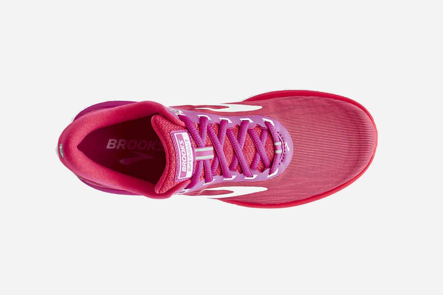 Brooks Running Shoes Womens Pink/White - Pureflow 7 Road - 1987-MAXDP